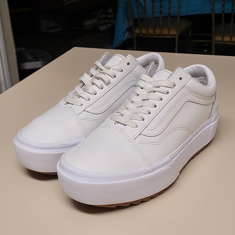 Vans Old Skool Stackfoam platform casual shoes size 9 1/2
